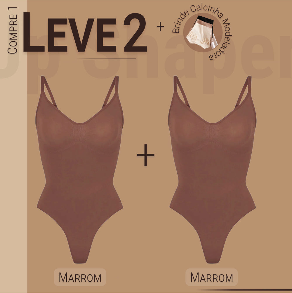 Body Shaper Modelador - Compre 1 e leve 2 PAGUE SOMENTE NA ENTREGA
