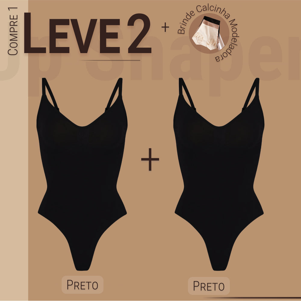 Body Shaper Modelador - Compre 1 e leve 2 PAGUE SOMENTE NA ENTREGA