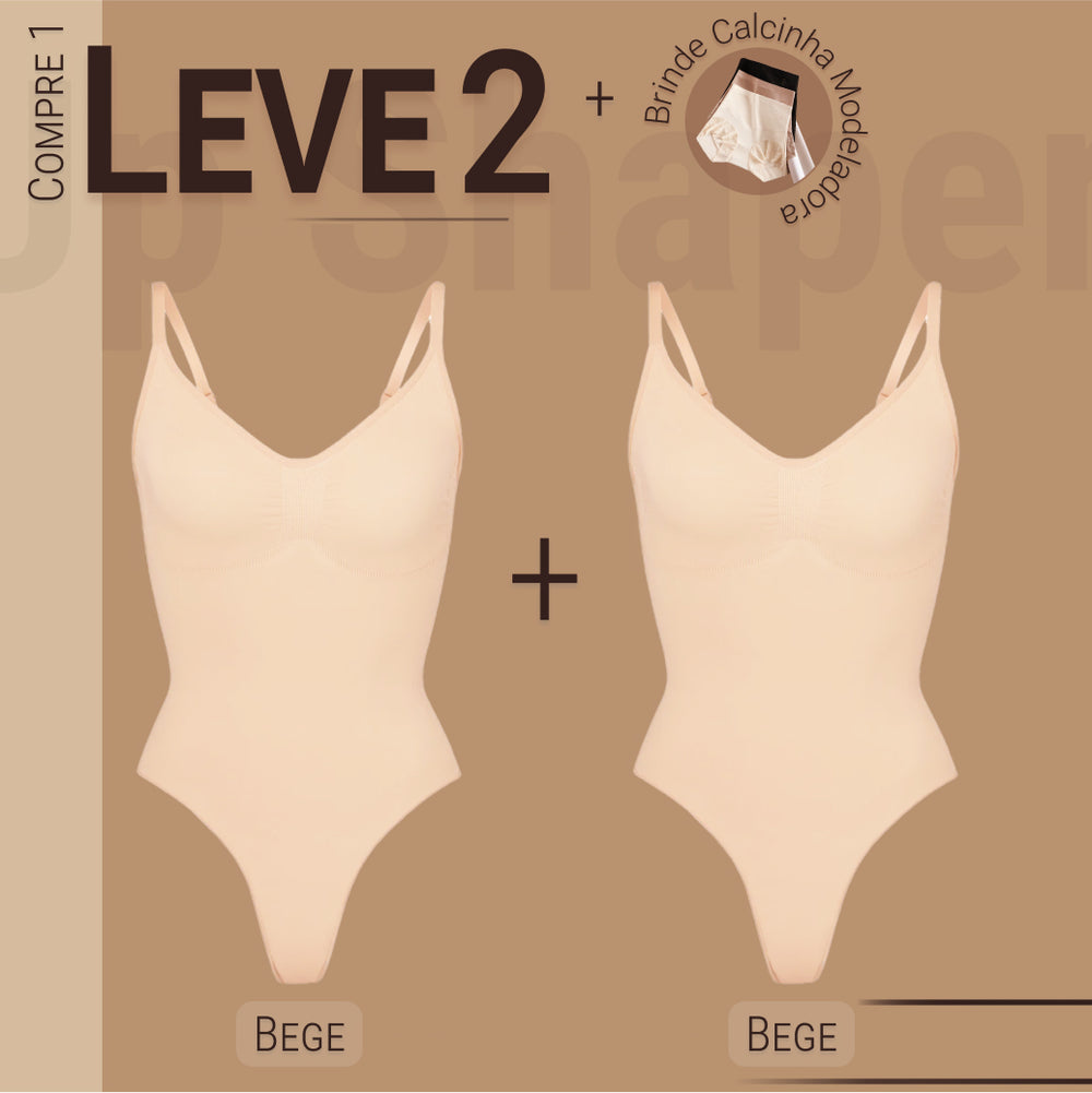 Body Shaper Modelador - Compre 1 e leve 2 PAGUE SOMENTE NA ENTREGA